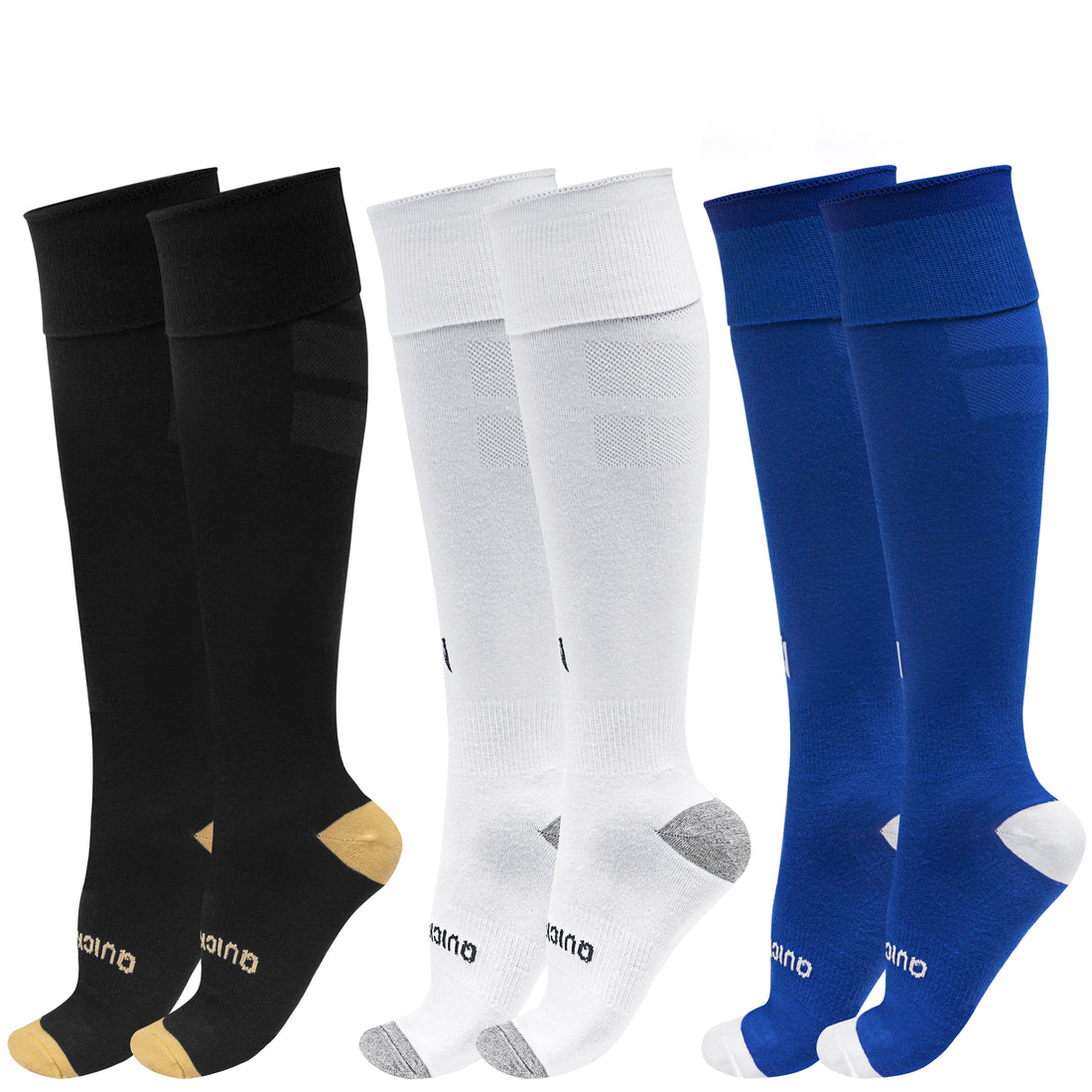 Kids Compression Socks White 3-6Y US