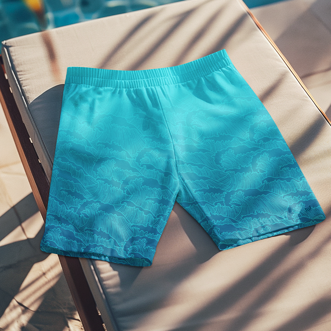 Swimming Shorts - Turquoise Tides - Empulse