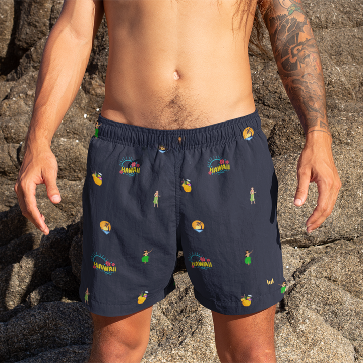 Swimming Shorts - Aloha Hawaii