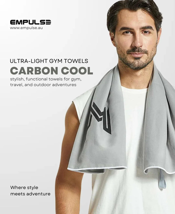 Gym Towel - Carbon Cool Grey - Empulse