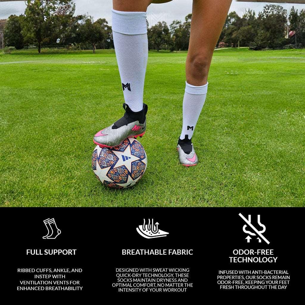 Compression Socks White 7-12 US - Empulse