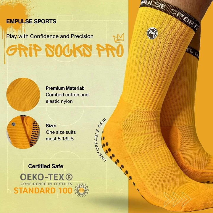 Grip Socks Pro Tropic Gold - Empulse Sports