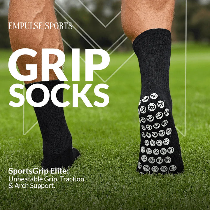 Grip Socks Elite 7-12 US Black - Empulse