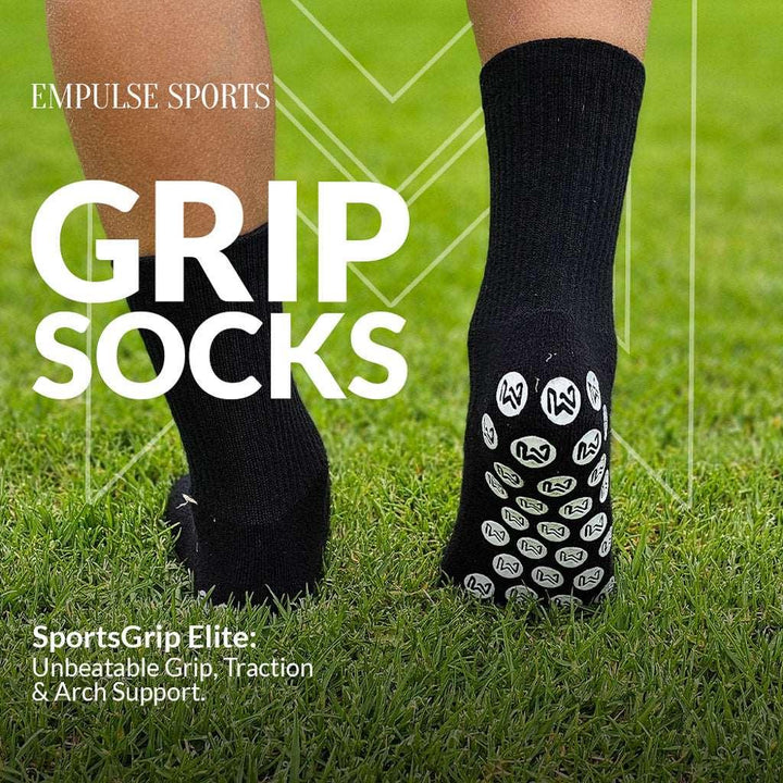 Grip Socks Elite US 3-6Y Black - Empulse