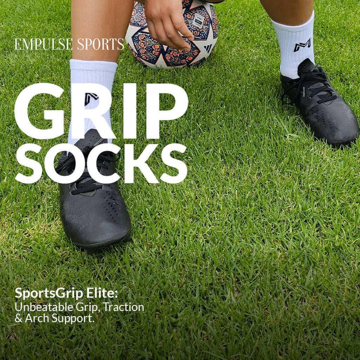 Grip Socks Elite US 3-6Y White - Empulse