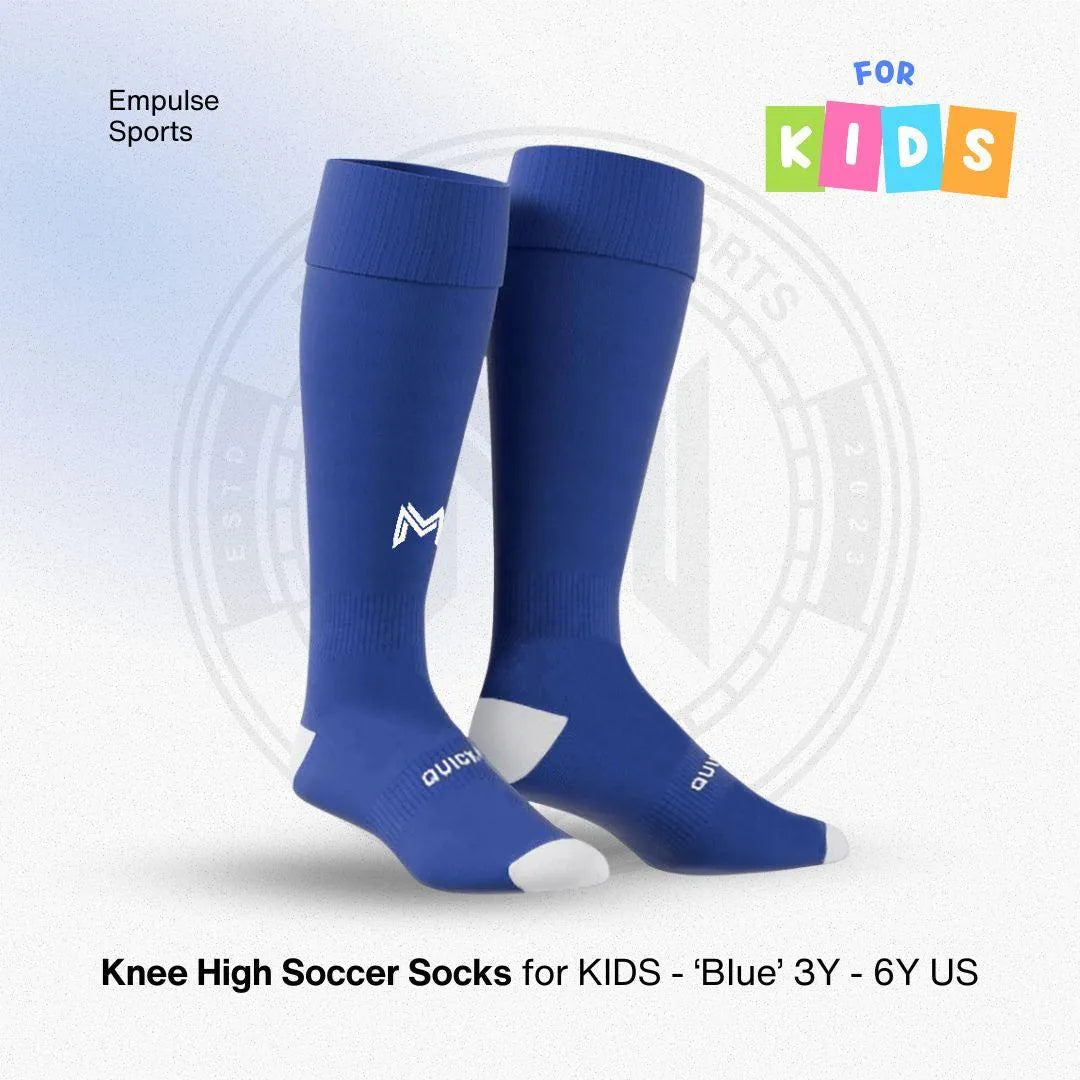 Compression Socks Blue 3-6Y US - Empulse