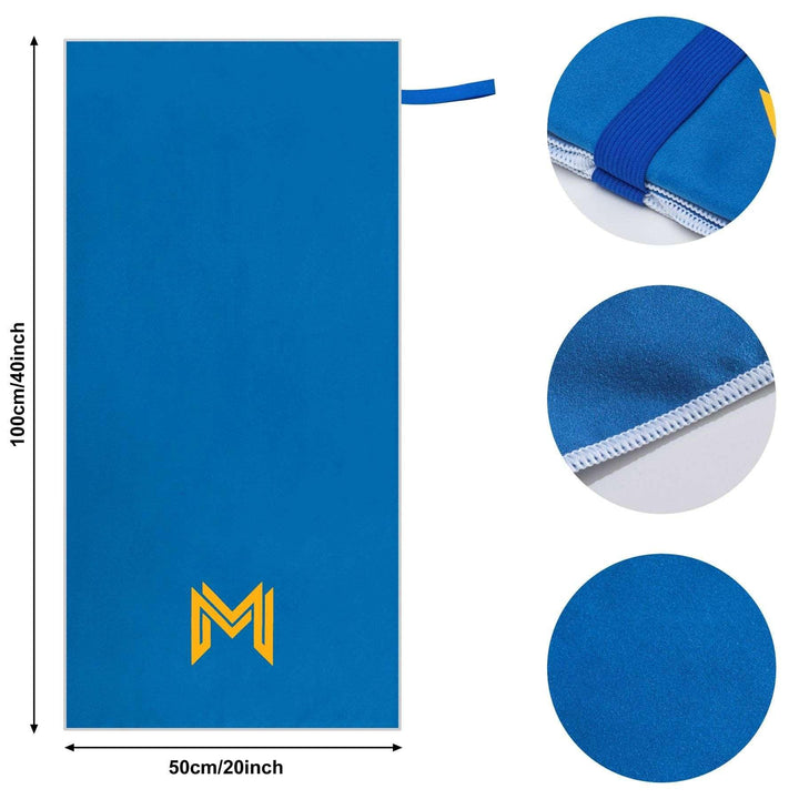 Gym Towel - Midnight Burn Blue - Empulse