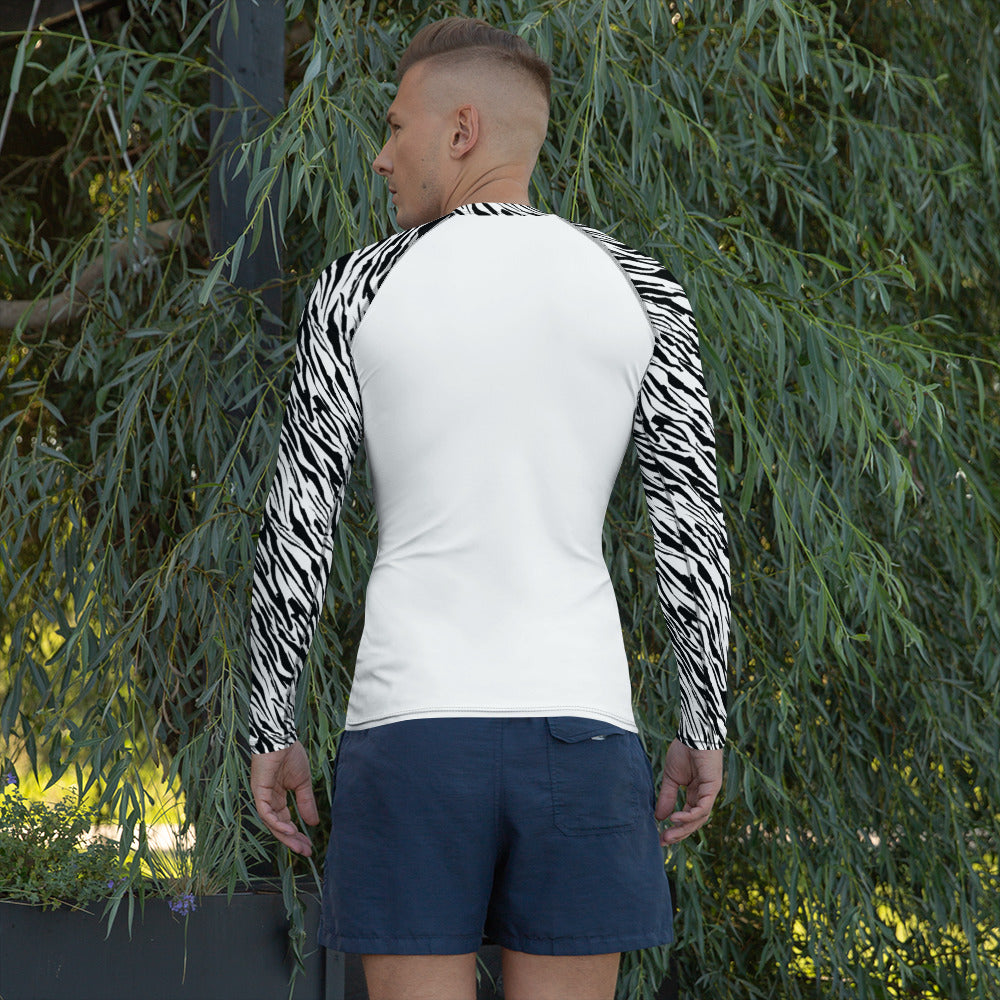 Men's Rashie - Zebra Print - Empulse