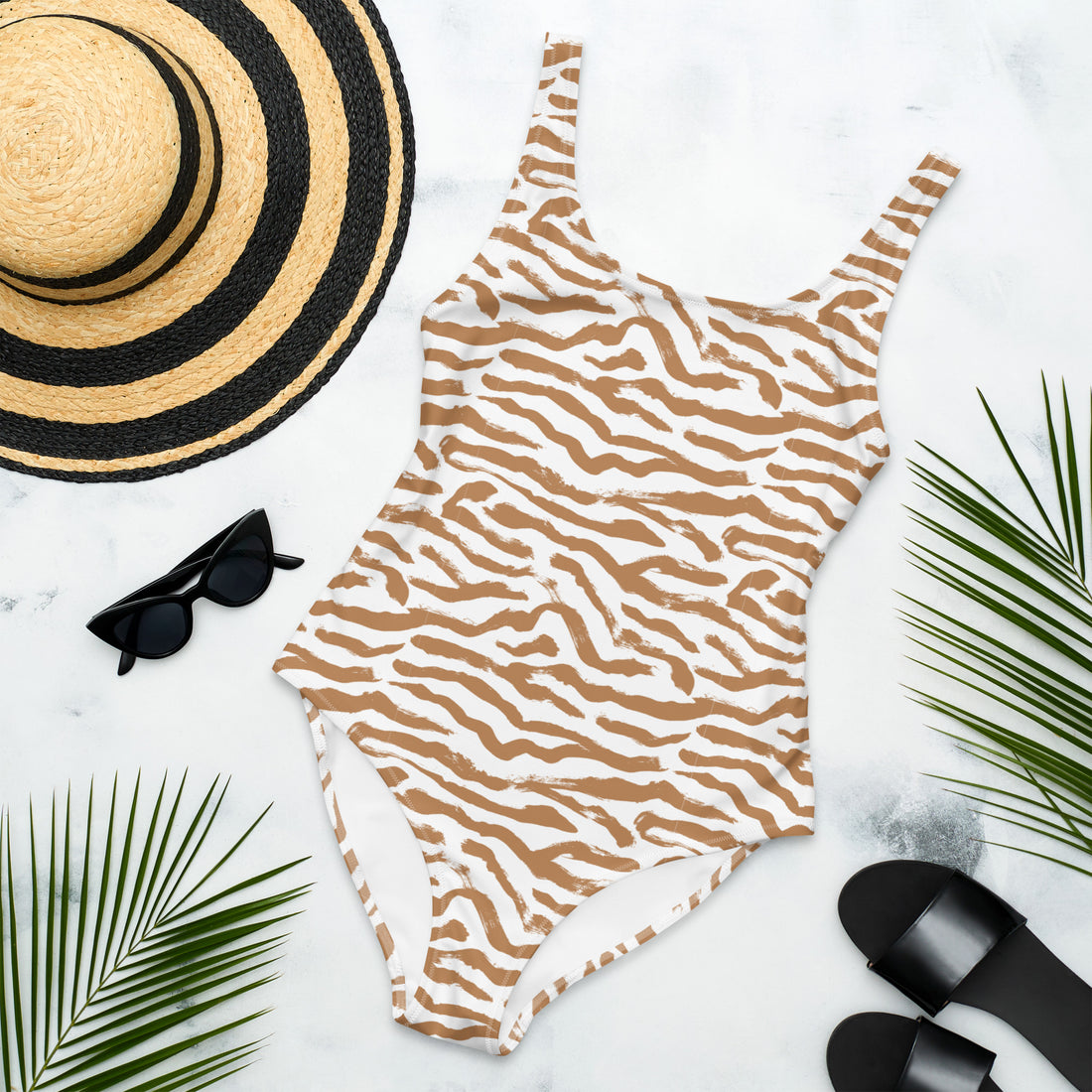 One Piece - Zebra Khaki - Empulse