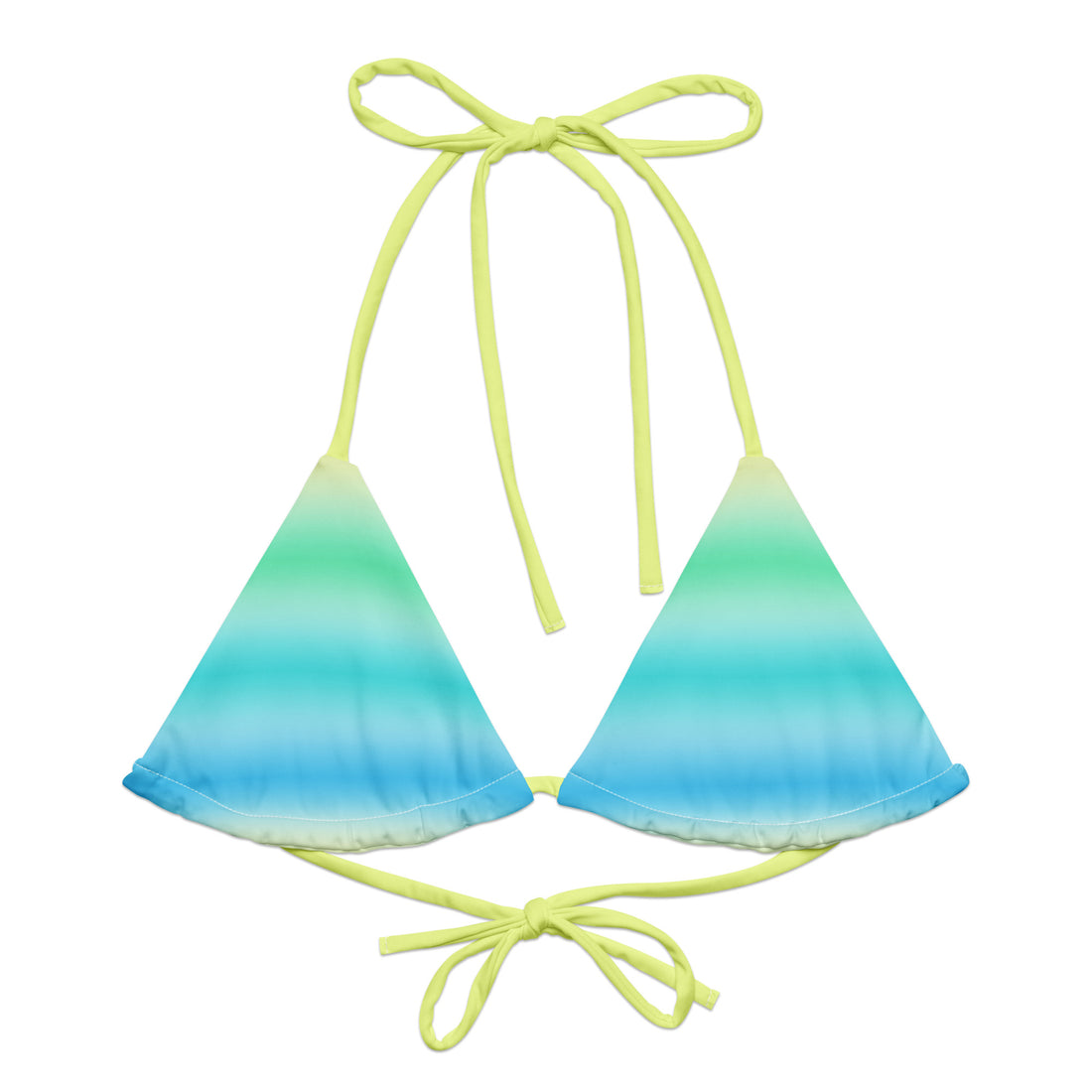 Bikini Top - Seafoam Stripes - Empulse