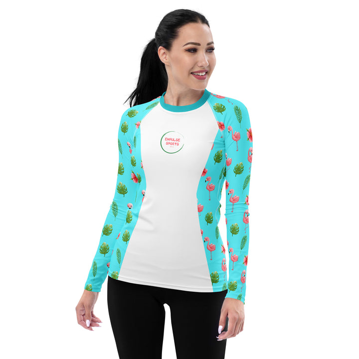 Women's Rashie - Flamingo - Empulse