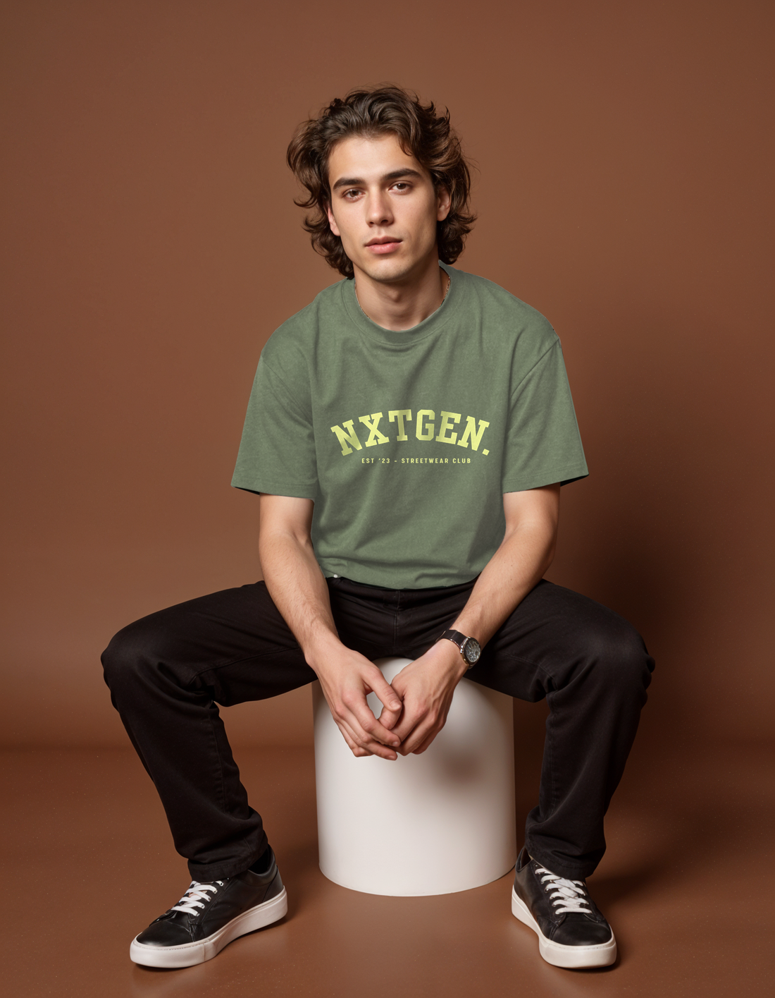 NXTGEN Streetwear Club Washed T-Shirt