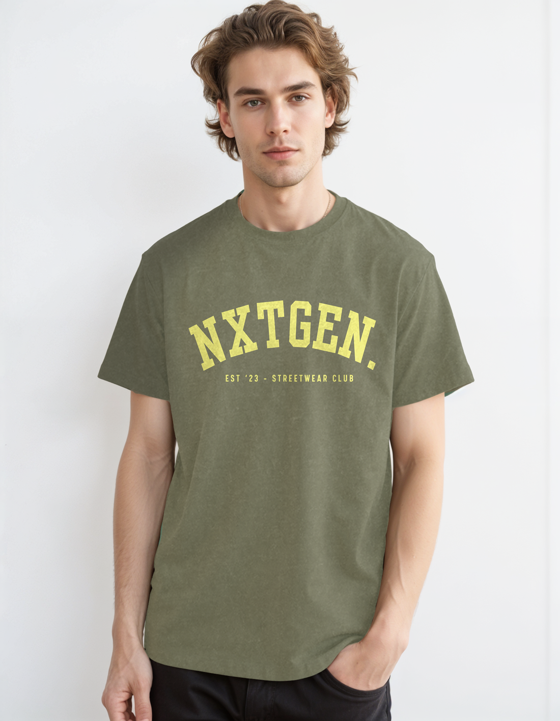 NXTGEN Streetwear Club Washed T-Shirt