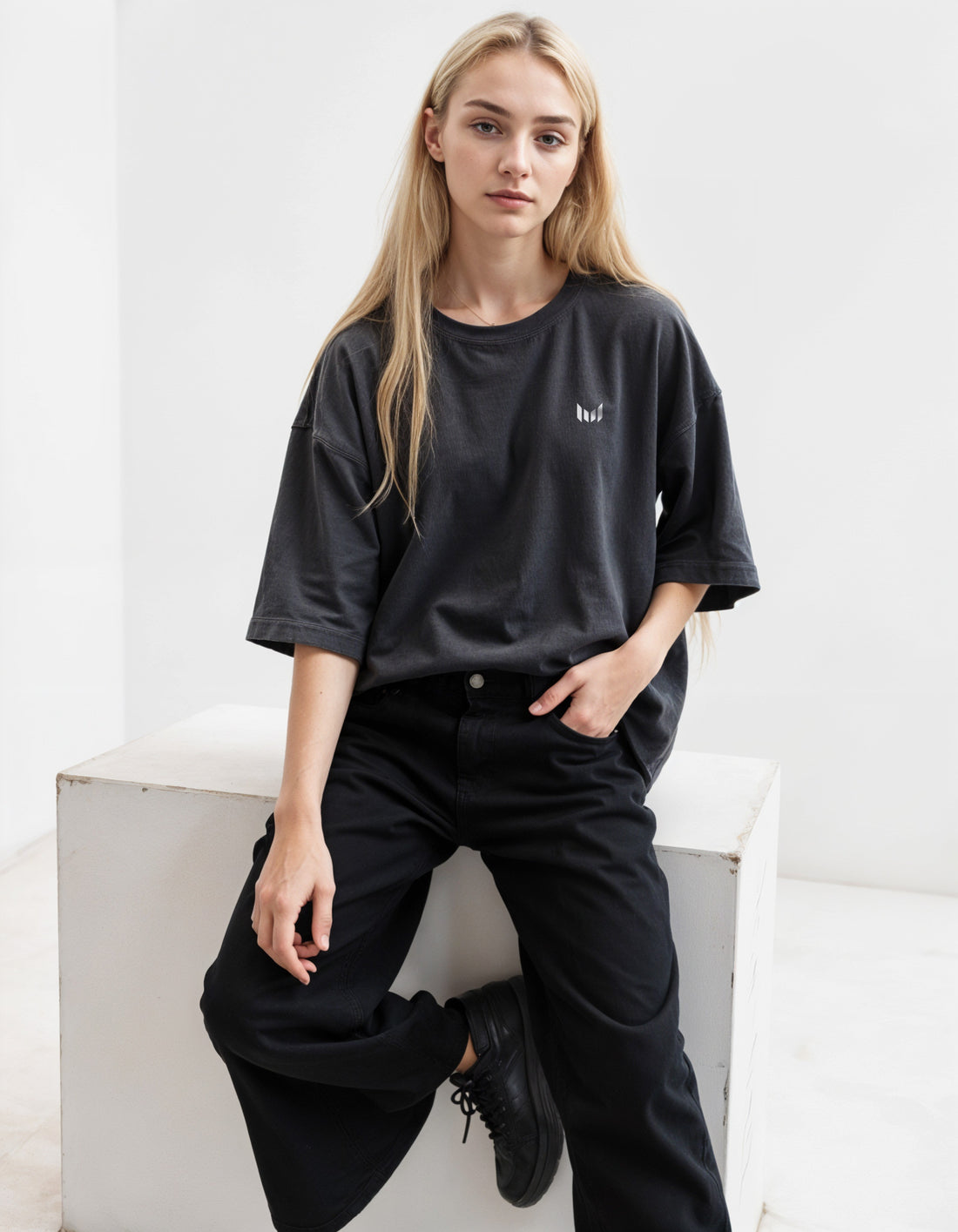 Empulse Frayed Boxy Tee