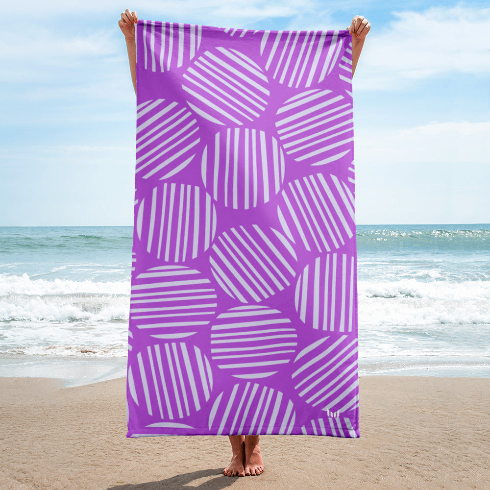 Beach Towel - Boho Purple - Empulse