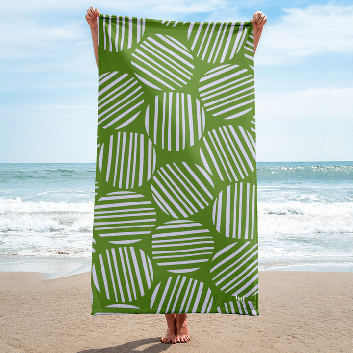 Beach Towel - Boho Green - Empulse