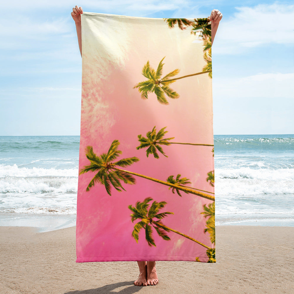 Beach Towel - Sunset Palms - Empulse