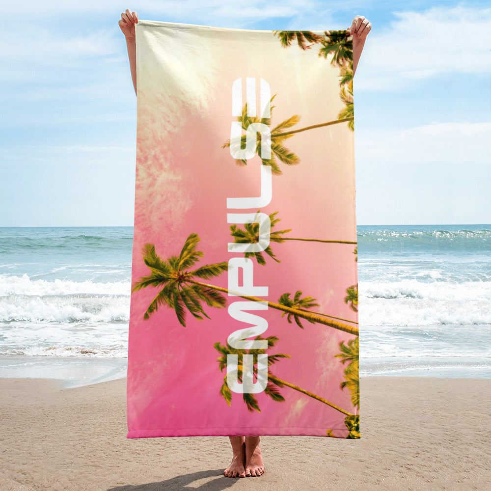 Beach Towel - Empulse Sunset Palms - Empulse