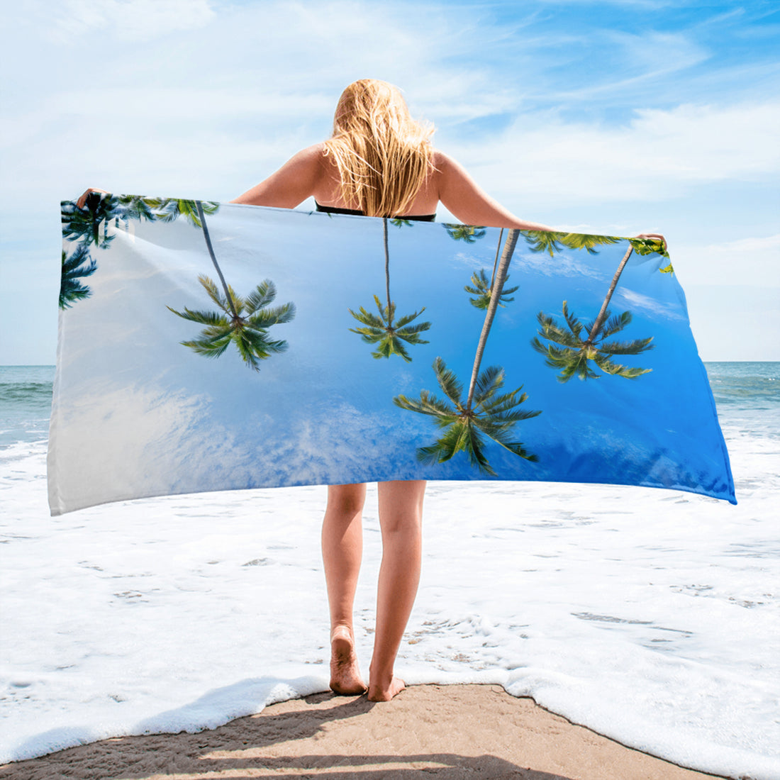 Beach Towel - Daybreak Palms - Empulse