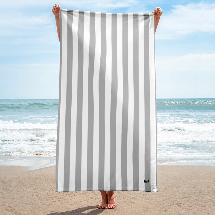 Beach Towel - Grey/White - Empulse