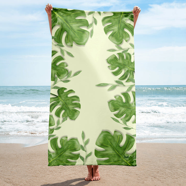 Beach Towel - Leaves - Empulse