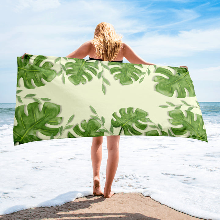 Beach Towel - Leaves - Empulse