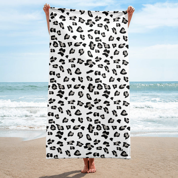 Beach Towel - Leopard White - Empulse