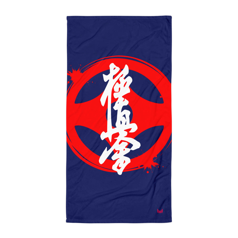 Beach Towel-Kyokushin Blue - Empulse