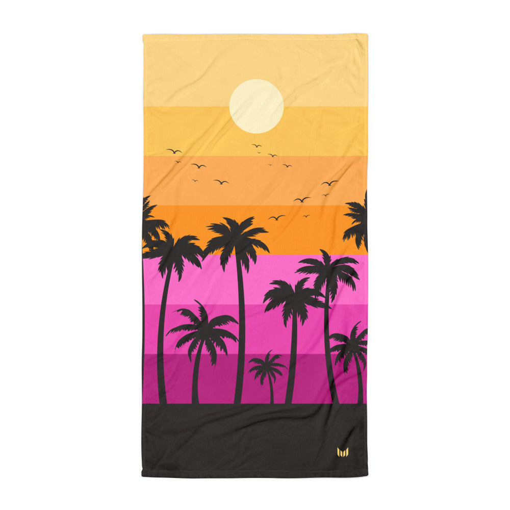 Beach Towel - Palms Sunset - Empulse