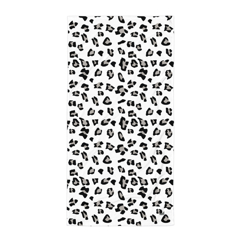 Beach Towel - Leopard White - Empulse